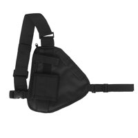 Ioensy - Estuche Para Radio Correa Ajustable Para El Hombro Durable Unisex Chest Rig Pack