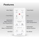 thumbnail image 3 of Asiento Bidet Eléctrico SmartBidet SB1000WE Alargado Control Remoto, 3 of 3