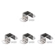 thumbnail image 1 of 4 Piezas De Soportes Para Riel De Bisagra De Cama De Acero Inoxidable Resistentes A La Oxidación Con Tornillo De 40 Mm, 1 of 5
