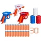 thumbnail image 1 of Nerf N Series Triple Pack 3 Flex Blasters 30 Dardos 3 Blancos, 1 of 2
