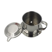 Magideal - Cafetera Vietnamita Con Filtro, Taza Infusora, Filtro De Café Vietnamita Reutilizable De Acero Inoxidable Para El Hogar, Bar, Regalos Navideños 6T
