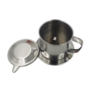 Magideal - Cafetera Vietnamita Con Filtro, Taza Infusora, Filtro De Café Vietnamita Reutilizable De Acero Inoxidable Para El Hogar, Bar, Regalos Navideños 6T