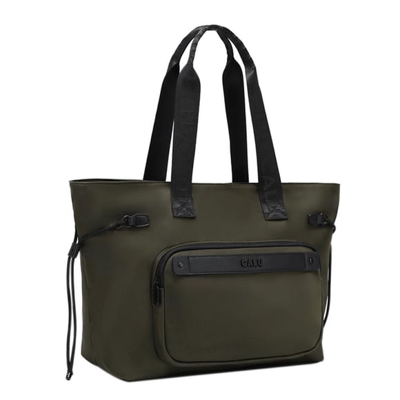 Cartera Gran Capacidad Ginger Verde Militar Calu