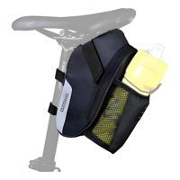 Ozono - Bolso Trasero 2Lt Sillín Impermeable Bicicleta Porta Botella Negro