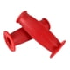 thumbnail image 3 of Par Universal Moto Manillar Empu?adura Retro Manillar Rojo 22 24MM, 3 of 5
