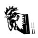 thumbnail image 5 of Arte Animal Del Metal Del Arte Artificial Del Patio Del Animal Del Metal Para El Polluelo Del Patio Del Césped Exterior, 5 of 5