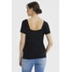 thumbnail image 3 of Polera Mujer Ajustado Negro, 3 of 4