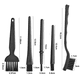thumbnail image 3 of Juego de 5 cepillos y brochas de nailon, cepillo de limpieza antiestático para placas de circuitos, electrónica, limpieza de PC, cepillo de limpieza de teclado, limpieza de suelos conductores, 3 of 8