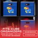 thumbnail image 3 of Cubo de almacenamiento Franklin Sports NCAA Kansas Jayhawks 27x27 cm, 3 of 7