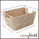 thumbnail image 4 of Set de 4 cestas organizadoras Casafield de jacinto de agua 30 x 23 x 15 cm, 4 of 7