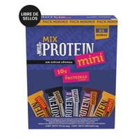 Barra De Proteína Sin Azúcar Pack 5 Un 150 G Wild Protein