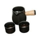 thumbnail image 1 of Tetera De Cerámica Con Taza De Té, Infusor De Té Rústico Para Restaurante, Camping, Picnic Con 2 Tazas, 1 of 3