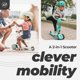 thumbnail image 2 of Scooter Infantil 2 en 1 para Montar y Pararse Scoot & Ride Highwaykick 1, 2 of 9