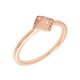 thumbnail image 2 of Anillo Lupine de Sole du Soleil chapado en oro de 18k, 12 CZ, 2 of 10