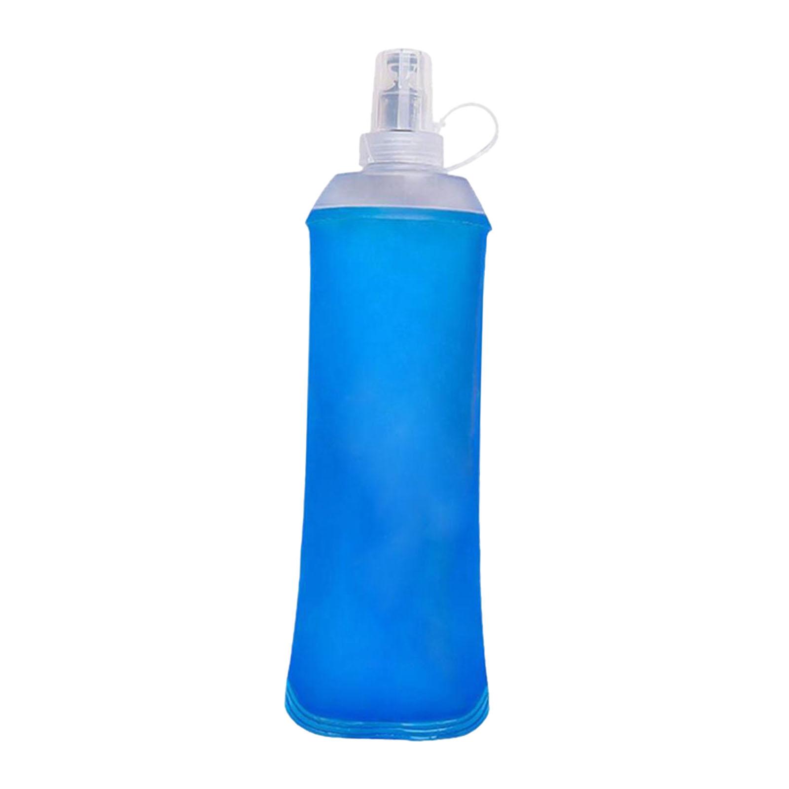 Ioensy - Botella De Hidratación De Agua Blanda Plegable, Portátil Para Uso Diario, Ligera, 500Ml
