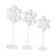 thumbnail image 3 of Colección De 3 Adornos Navide?os De Copos De Nieve De Invierno, Decoración De Mesa Con Copos De Nieve, Estilo C, 3 of 5