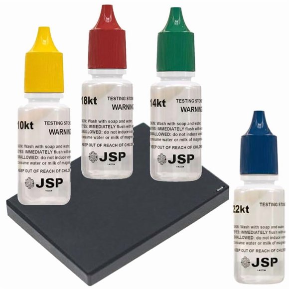 Kit de prueba de oro Waymil 5 piezas 10K‑22K