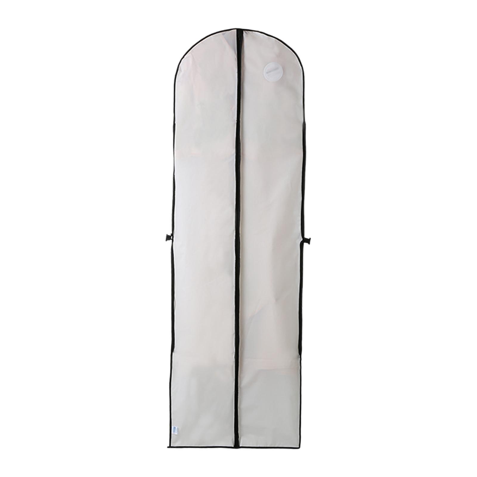 Bothyi - Bolsas De Ropa Protector De Ropa De Sección Larga Para Cortavientos Camisetas Esmóquines Blanco