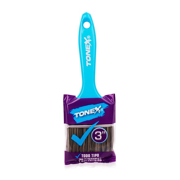 Brocha Tonex 3" Cerda Gris