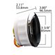 thumbnail image 5 of Velocímetro GPS MOTOR METER RACING de 85 mm 12/24 V, 5 of 9