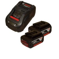 Bosch - Kit Baterías Gba 18V 3.0Ah + 1 Cargador Gal 1880Cv-220V