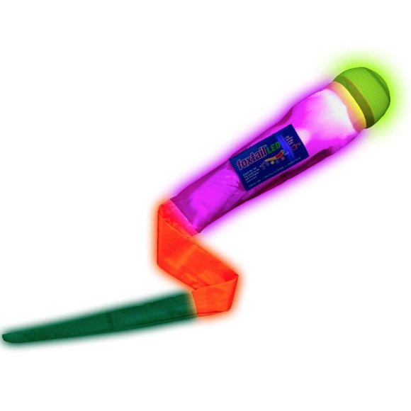 Juego Foxtail con luces LED para lanzar y atrapar al aire libre
