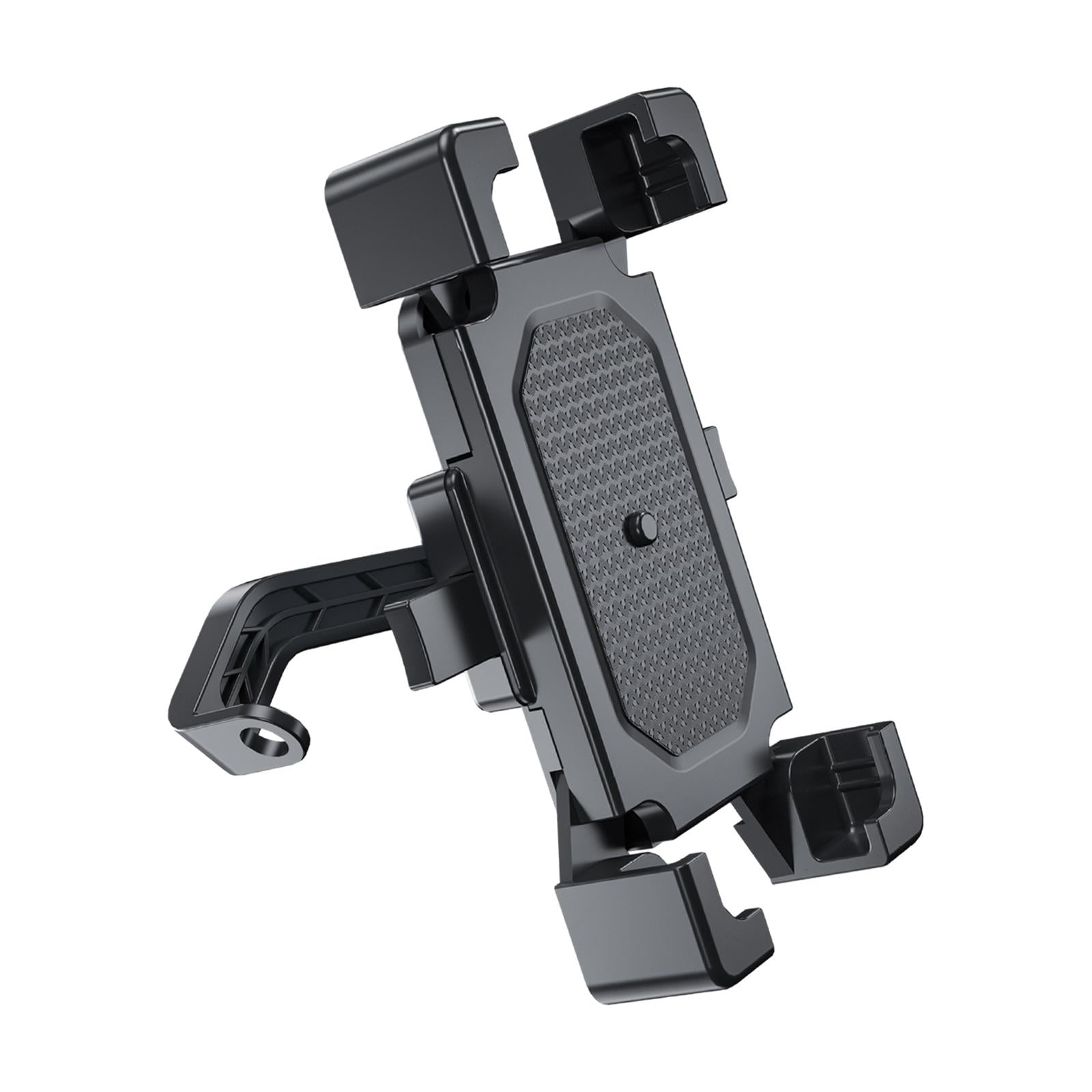 Magideal - Soporte De Teléfono Para Bicicleta De Motocicleta, Soporte De Navegación Para Teléfono De Bicicleta, Soporte Para Teléfono Móvil Con Espejo Retrovisor