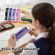 thumbnail image 3 of Multifunctional Ruler with Calculator and Protractor, 5.24 Inch 3-in-1 Measuring Tool with Magnifying Lens for Students School Office, 3 of 3