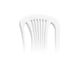 thumbnail image 3 of Silla Perugia Sin Brazos Blanca, 3 of 4