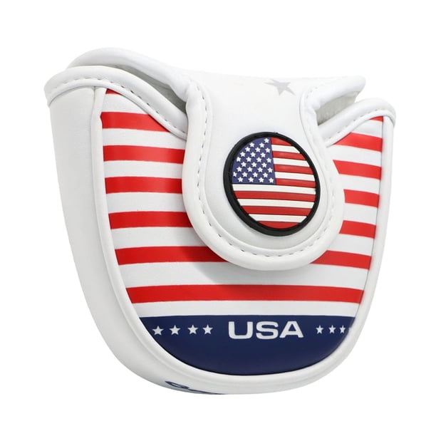 Cubierta impermeable para cabeza para golf, cubierta para cabeza de Club, ligera, portátil, para mazo para golf, Putter, cubierta protectora para cabeza,