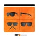 thumbnail image 3 of Gafas de sol Spy Discord 57 mm negro leopardo/verde gris, 3 of 5