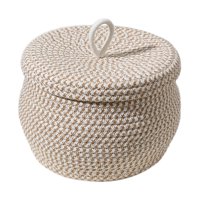 Bothyi - Cesta De Almacenamiento De Cuerda De Algodón, Cesta De Huevos Moderna A La Moda Para Artículos Diversos, Aperitivos De Regalo