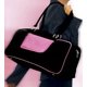 thumbnail image 2 of Bolsa de Yoga Wai Lana Urban con Cremallera Bidireccional Negro/Rosa de Lona, 2 of 4