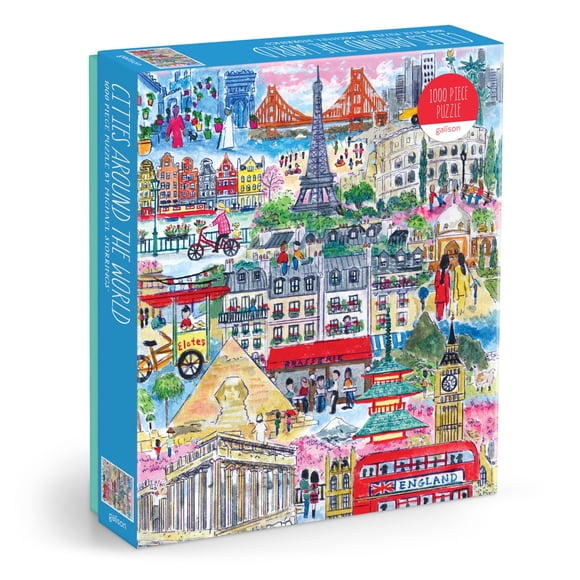 Rompecabezas Galison Cities Around The World 1000 piezas