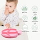 thumbnail image 5 of Plato de succión para bebés, platos de silicona con compartimentos para niños, platos portátiles para la primera etapa de alimentación, platos de succión para niños pequeños., 5 of 5