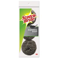 3M - Pads Para Fregar Scotch-Brite 214C Acero Inoxidable 3 Paquetes