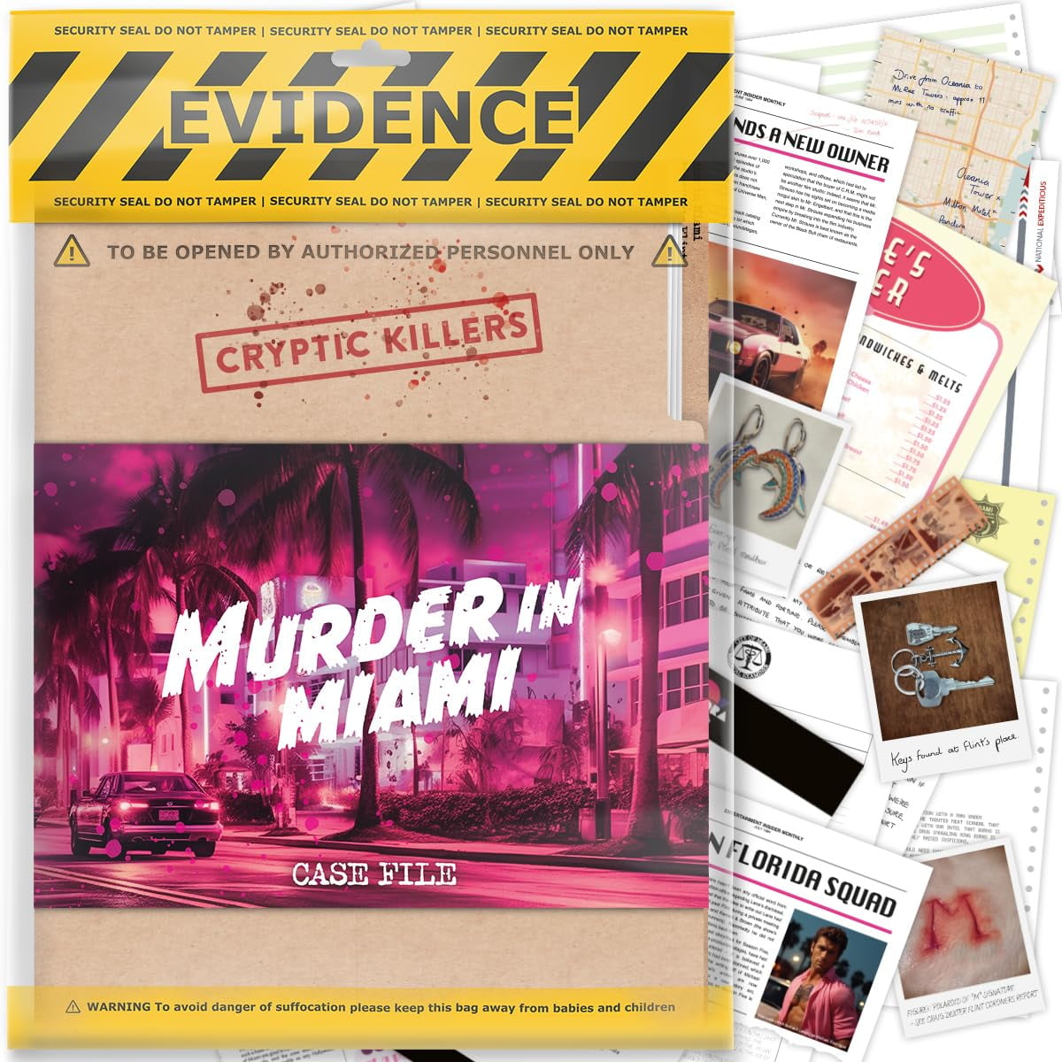 El Juego De Misterio De Asesinatos Cryptic Killers Archiva Un Caso Sin Resolver En Miami