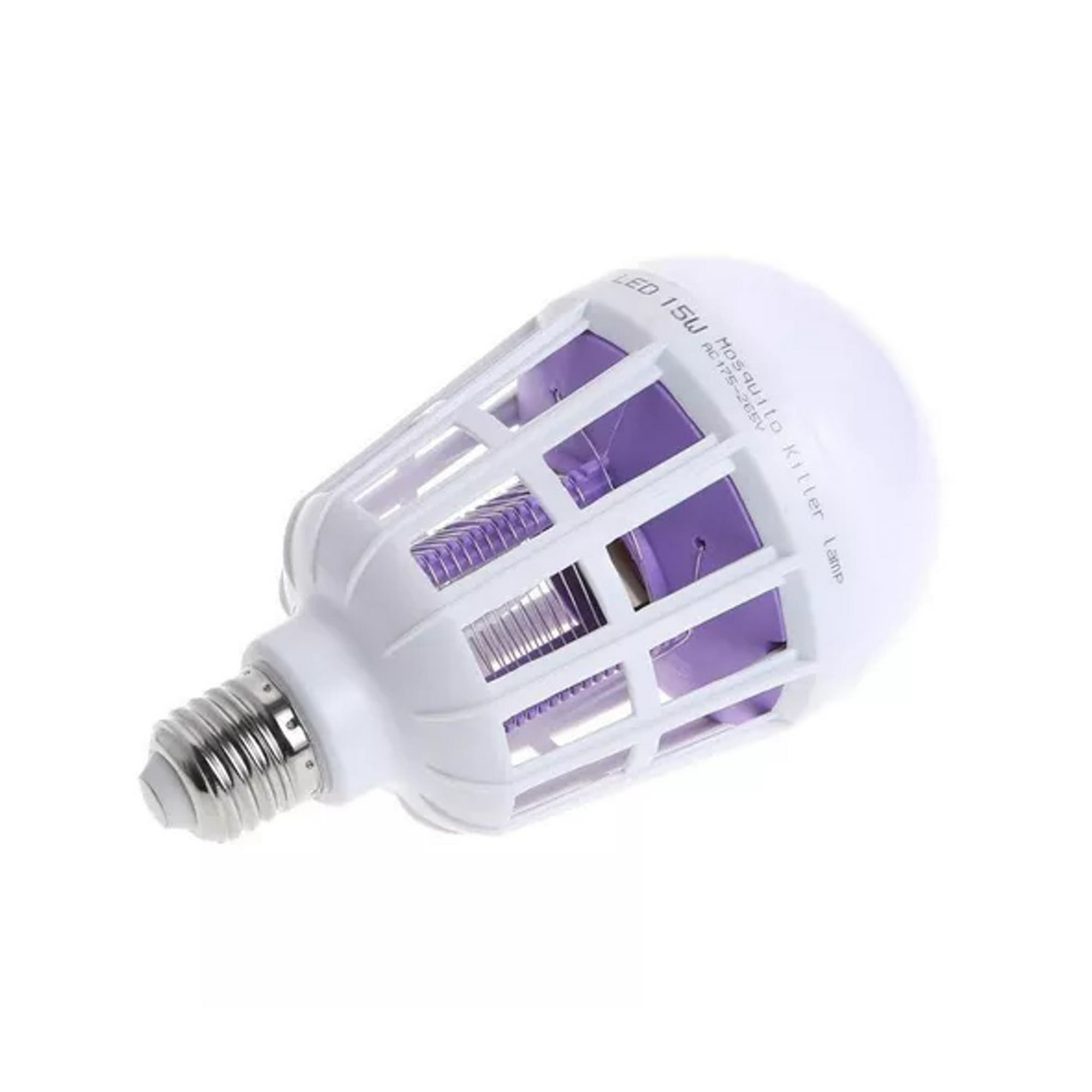 Genérico - Ampolleta 2 En 1 Mata Mosquito Mosca Polillas 15w