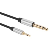 Bothyi - Adaptador De Auriculares De Cable De Audio De 3,5 Mm A 6,35 Mm Para Altavoz De Teléfono Móvil De Guitarra 0,3 M