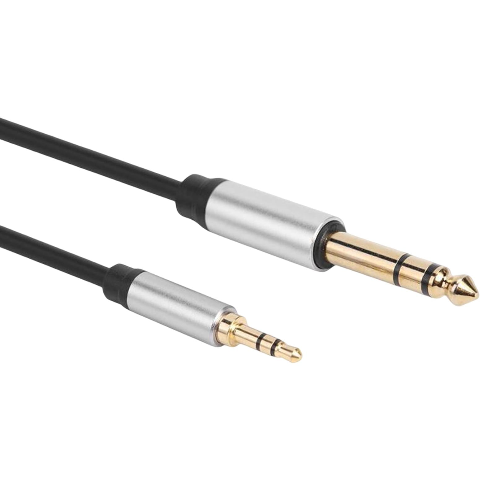 Bothyi - Adaptador De Auriculares De Cable De Audio De 3,5 Mm A 6,35 Mm Para Altavoz De Teléfono Móvil De Guitarra 0,3 M