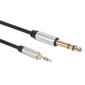 Bothyi - Adaptador De Auriculares De Cable De Audio De 3,5 Mm A 6,35 Mm Para Altavoz De Teléfono Móvil De Guitarra 0,3 M