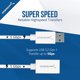 thumbnail image 4 of Cable USB SABRENT 1,8 m Blanco con conector macho A a hembra A, 4 of 8