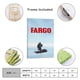 thumbnail image 2 of Fargo Cuadro decorativo colgante - Arte de pared - Póster enmarcado - Decoración de pared - Regalos para familia, amigos y aficionados 20*30 cm, 2 of 6