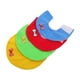 thumbnail image 3 of Collar de cono de pájaro 4 piezas Conos de recuperación de heridas de la pluma protectora anti-agarre de los cuellos elizabetanos anti-mordedura del loro de mascota (amarillo, azul, rojo, ve, 3 of 3