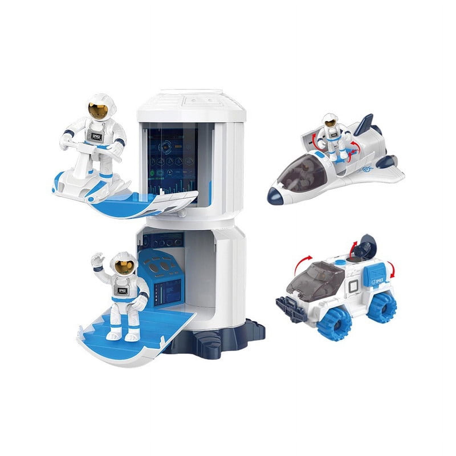 Babyluna - Juguete Exploración Espacial, Naves, Aviones, Radar, 11 Piezas