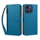 thumbnail image 1 of Funda Tipo Billetera para Motorola Moto G86 Power con Soporte y Bolsillo con Cierre Azul, 1 of 1