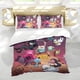 thumbnail image 5 of Hora de Aventura Conjunto de sábanas temático, trío de piezas, cómodo y amigable con la piel, diseño único, regalo de decoración para el hogar para familiares, amigos y fans, 90 cm * 190 cm, 5 of 6