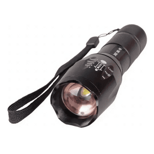 Genérico - Linterna Tactica Recargable T6 6000 Lm Zoom Color De La Linterna Negro Color De La Luz Led