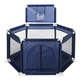 thumbnail image 3 of Corral Seguridad Bebe 50 pelotitas + Aro Basket Azul Marino, 3 of 8