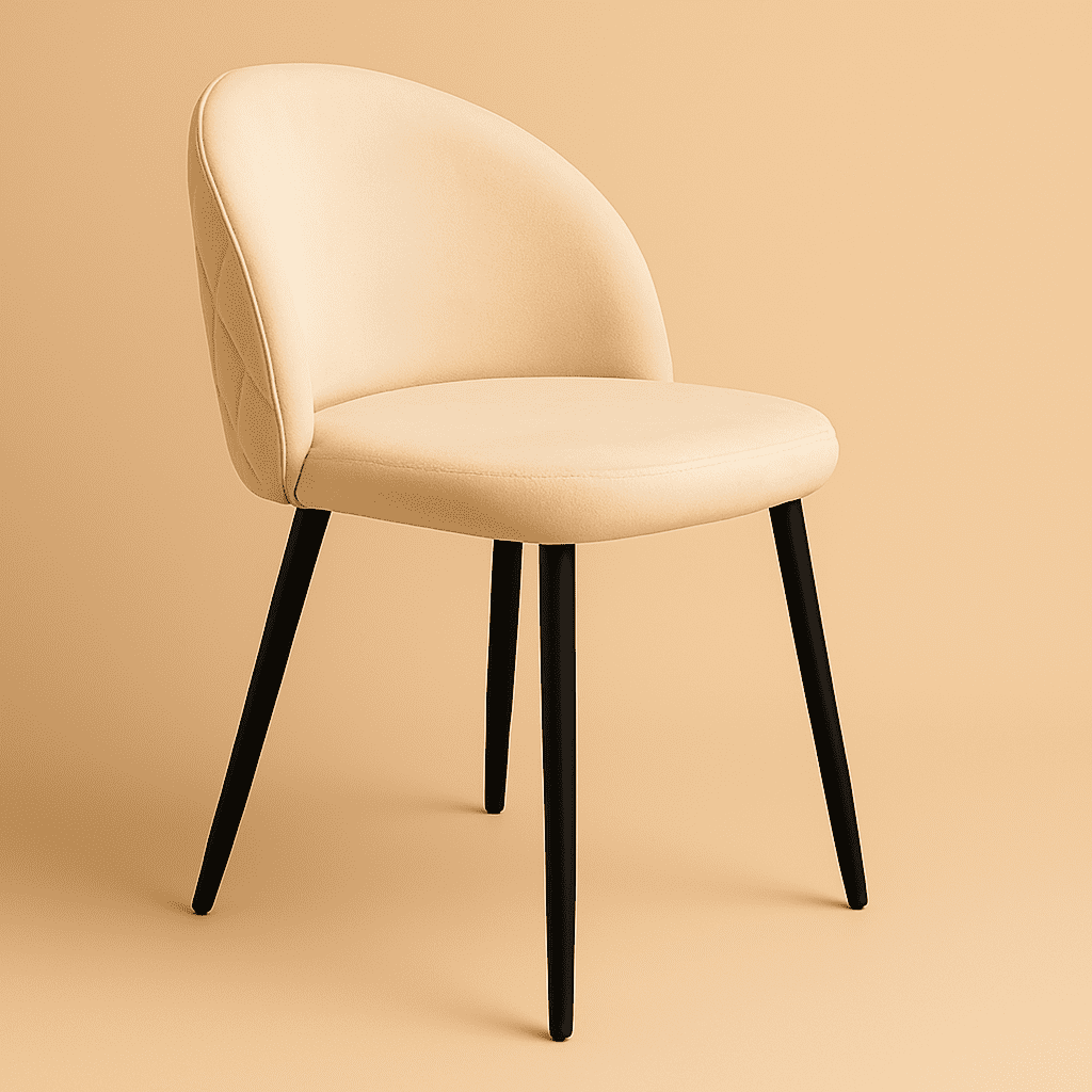 Oh! Mi Hogar ® - Silla Berna Velvet Base Negra